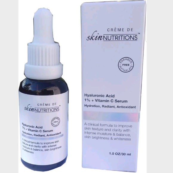 Creme De SkinNutritions Other - 💞Hyaluronic Acid 1% + Vitamin C Serum💞 Creme De SkinNutritions Other - 💞Hyaluronic Acid 1% + Vitamin C Serum💞